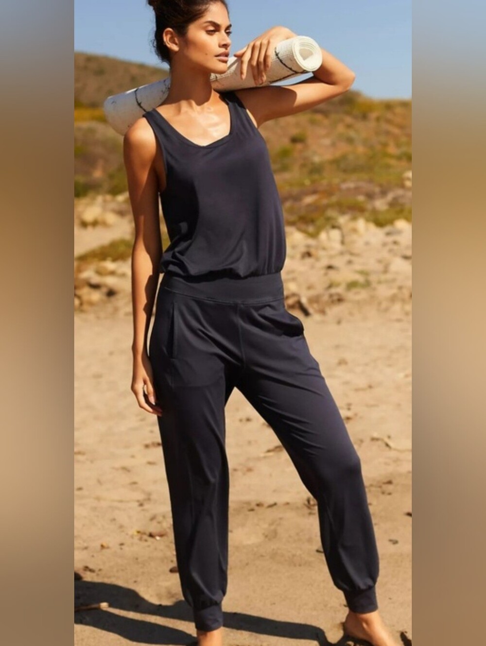 Sweaty Betty Gary Jumpsuit XL Black